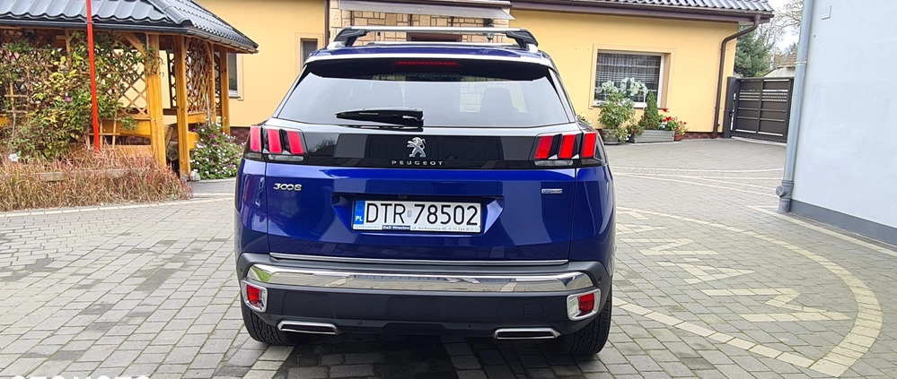 Peugeot 3008 cena 77500 przebieg: 37890, rok produkcji 2017 z Wrocław małe 781